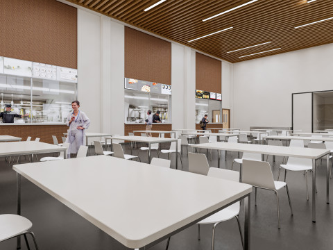 Hospital Interior canteen restaurant Healthcare 5 3D Model