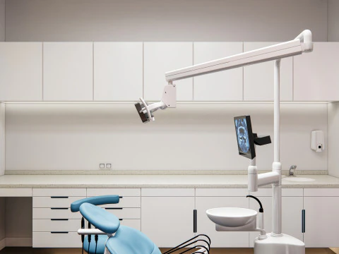 Dental clinic Interior Healthcare Hospital 6 3D Model