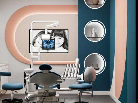 Dental clinic Interior Healthcare Hospital 6 Model 3D