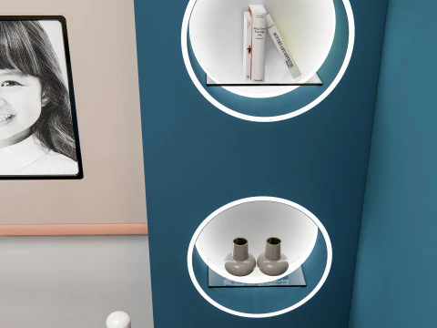Dental clinic Interior Healthcare Hospital 6 3D Model