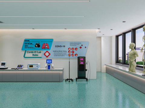 Hospital medical equipment covid Laboratory 8 3D मॉडल