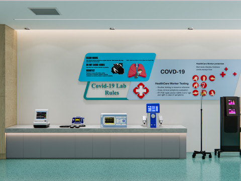 Hospital medical equipment covid Laboratory 8 3D मॉडल