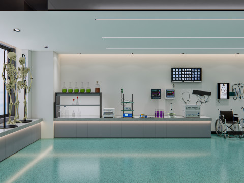 Hospital medical equipment covid Laboratory 8 3D मॉडल