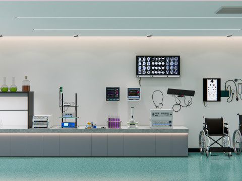 Hospital medical equipment covid Laboratory 8 3D मॉडल