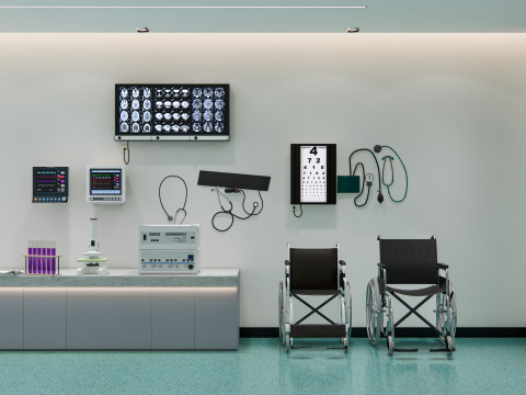 Hospital medical equipment covid Laboratory 8 3D मॉडल