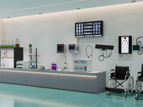 Hospital medical equipment covid Laboratory 8 3D मॉडल
