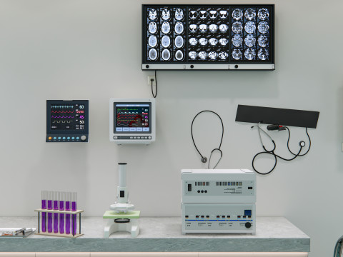 Hospital medical equipment covid Laboratory 8 3D मॉडल