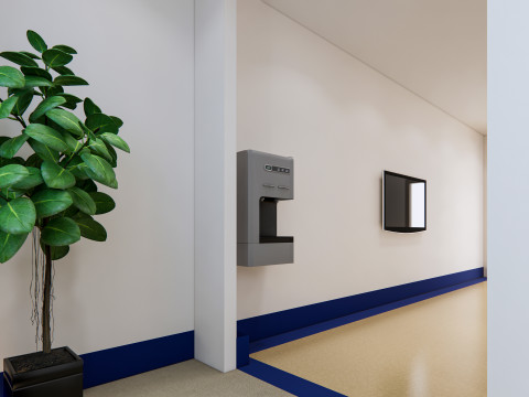 Hospital ward Interior Healthcare unit 10 3D Модель