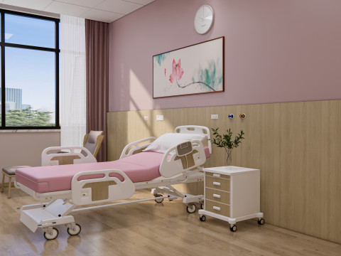Hospital ward room Interior Healthcare unit 11 Modelo 3D