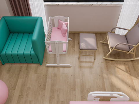 Hospital ward room Interior Healthcare unit 11 Modelo 3D