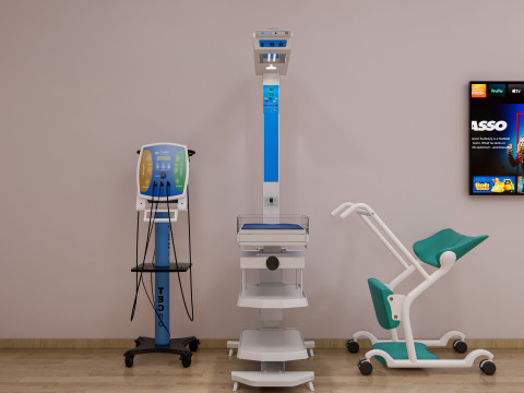 Hospital ward room Interior Healthcare unit 11 Modelo 3D