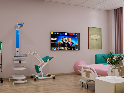 Hospital ward room Interior Healthcare unit 11 Modelo 3D