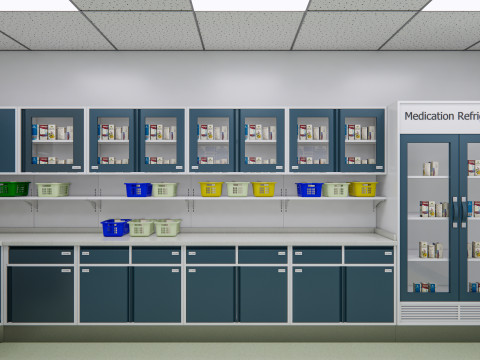 Medical equipment dispensing 12 Modelo 3D