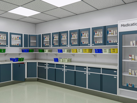 Medical equipment dispensing 12 Modelo 3D