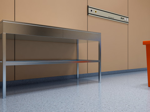 Hospital endoscopy room Interior 13 Modelo 3D