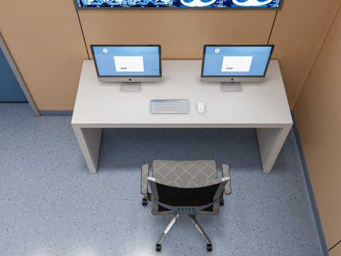 Hospital endoscopy room Interior 13 Modelo 3D