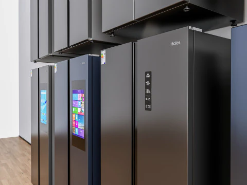 キッチンと家電のモデル 図書館 冷蔵庫 冷蔵庫 3Dモデル