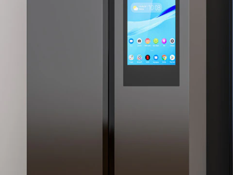 キッチンと家電のモデル 図書館 冷蔵庫 冷蔵庫 3Dモデル