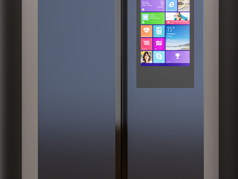Kitchen and Home appliances models library fridge refrigerator 3D Модель