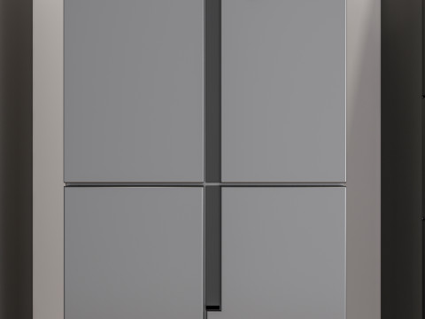 Kitchen and Home appliances models library fridge refrigerator 3D Модель