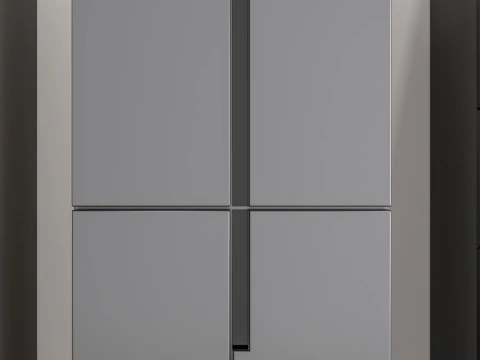 キッチンと家電のモデル 図書館 冷蔵庫 冷蔵庫 3Dモデル