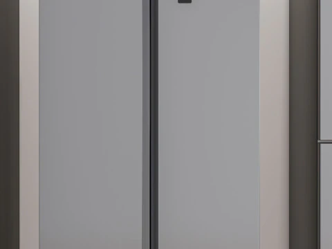 キッチンと家電のモデル 図書館 冷蔵庫 冷蔵庫 3Dモデル