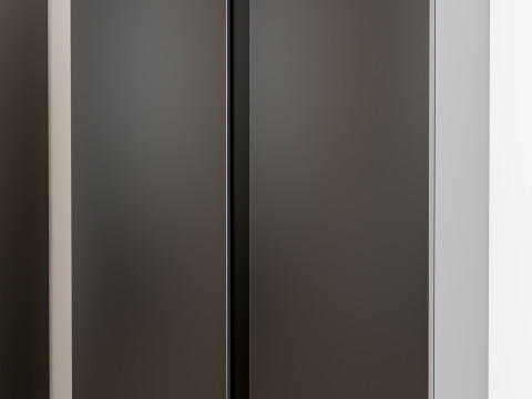 Kitchen and Home appliances models library fridge refrigerator 2 3D Model