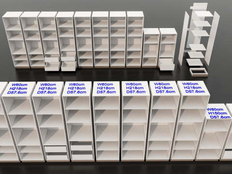 Kitchens and closets library of dynamic blocks Kitchen tall oven cabinet 3Dモデル