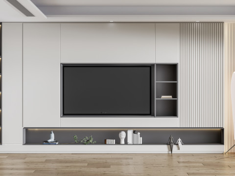 Living room interior scene 1 3D Модель