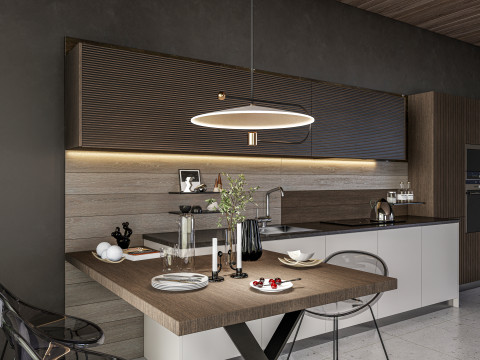 Living room interior scene 3 3D 모델