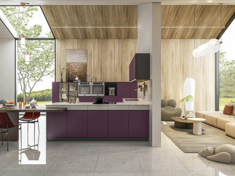 Living room interior scene 4 3D 모델