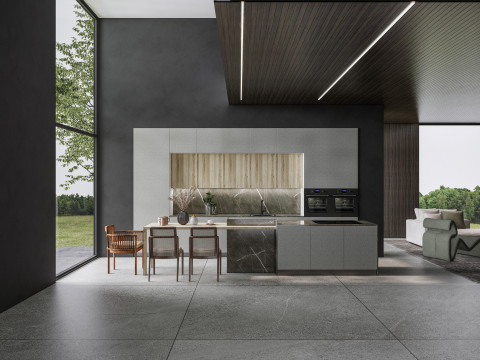 Living room interior scene 6 3D Model