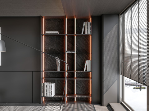 Living room interior scene 7 3D 모델