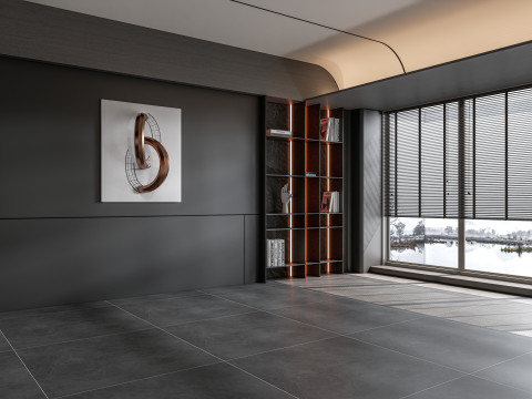 Living room interior scene 7 3D 모델