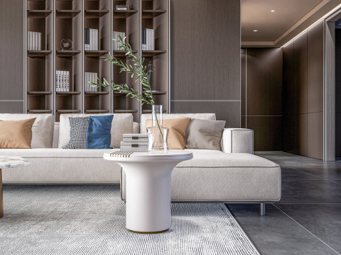Living room interior scene 11 3D 模型