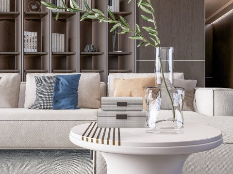 Living room interior scene 11 3D 模型