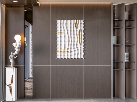 Living room interior scene 11 3D 模型