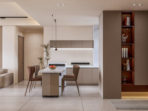 Living room interior scene 12 Model 3D
