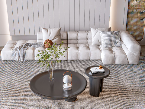 Living room interior scene 13 3Dモデル