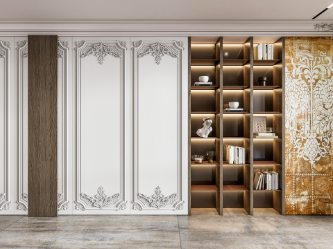 Living room interior scene 17 3D 模型