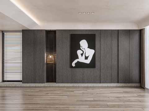 Living room interior scene 18 3D 模型
