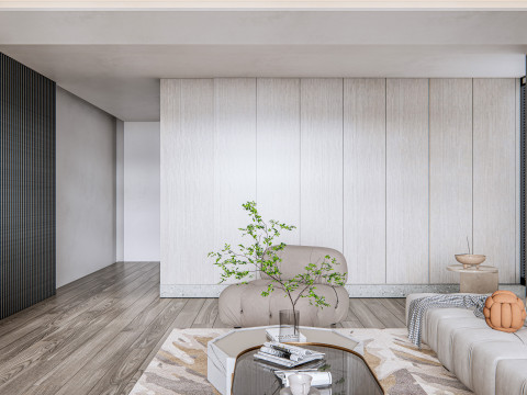 Living room interior scene 18 3D 模型