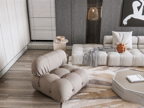 Living room interior scene 18 3D 模型