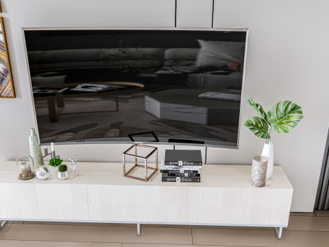 Living room interior scene 18 3D 模型