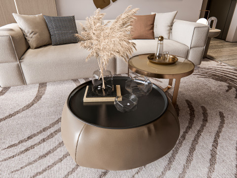Living room interior scene 20 3D Model