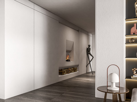 Living room interior scene 22 3D-Modell