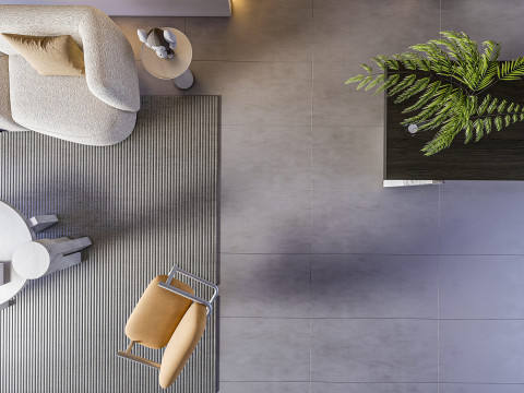 Living room interior scene 23 3D Model