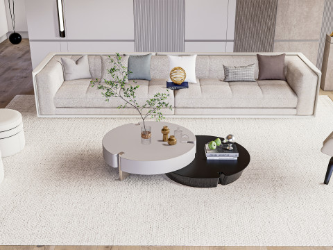 Living room interior scene 26 Modèle 3D