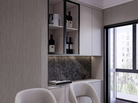 Living room interior scene 28 3D 모델