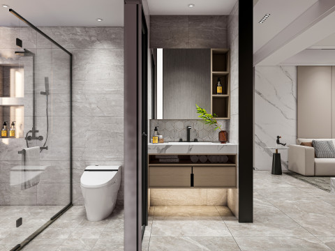 Living room interior scene 28 3D 모델